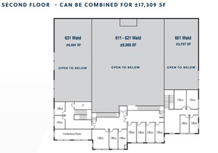 641-671 Wald, Irvine, CA en alquiler Plano de la planta- Imagen 2 de 2