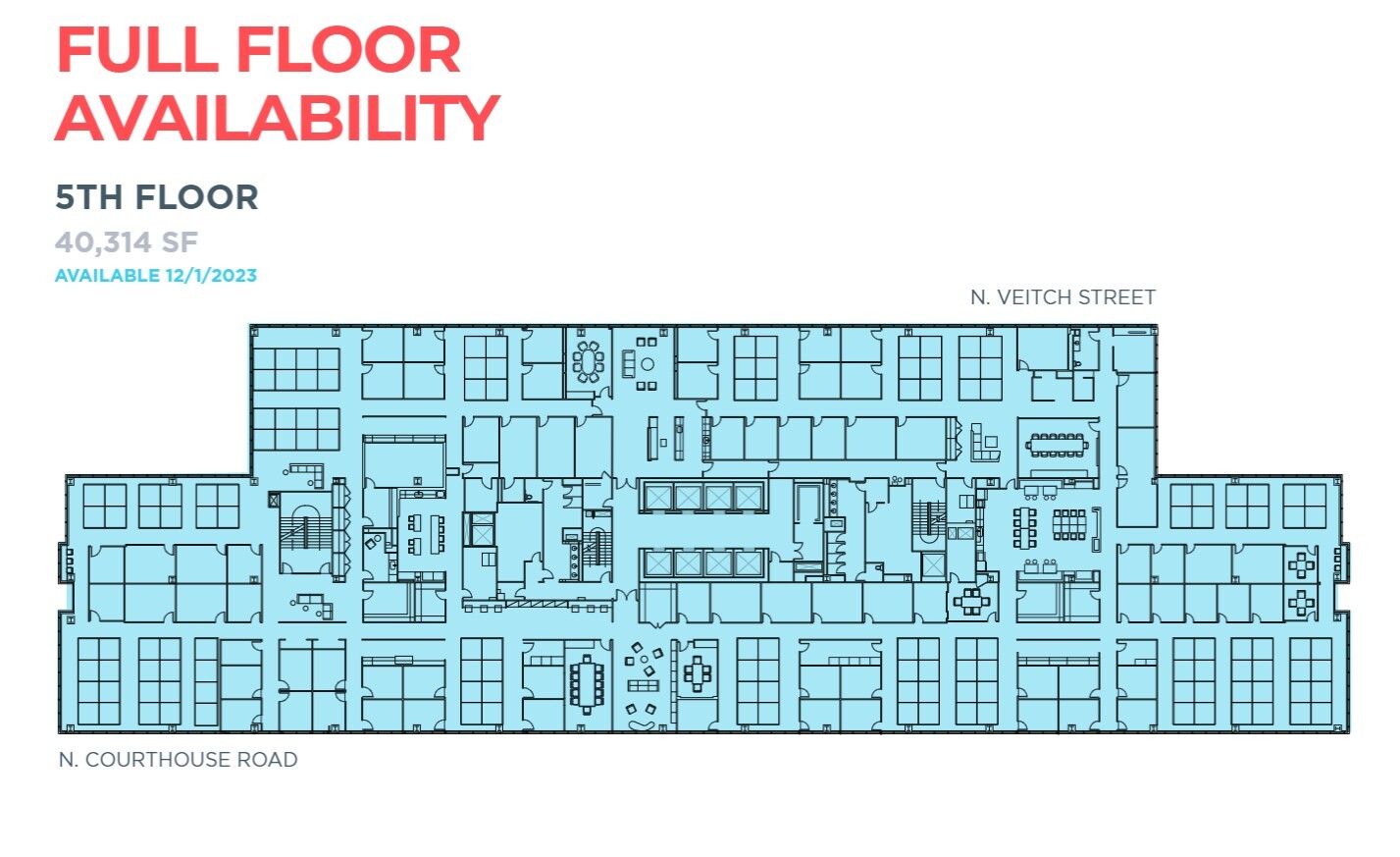 1320 N Courthouse Rd, Arlington, VA en venta Plano de la planta- Imagen 1 de 1