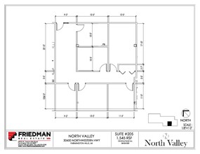 30500 Northwestern Hwy, Farmington Hills, MI en alquiler Plano de la planta- Imagen 1 de 3