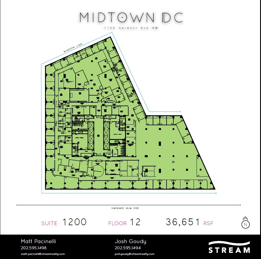 1120 Vermont Ave NW, Washington, DC en alquiler Plano de la planta- Imagen 1 de 6