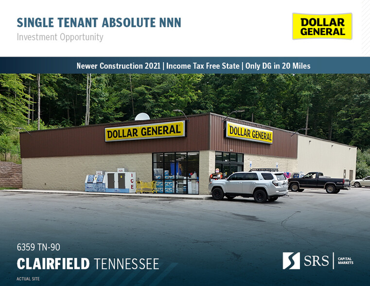 6359 Tennessee 90, Clairfield, TN en venta - Foto del edificio - Imagen 1 de 7