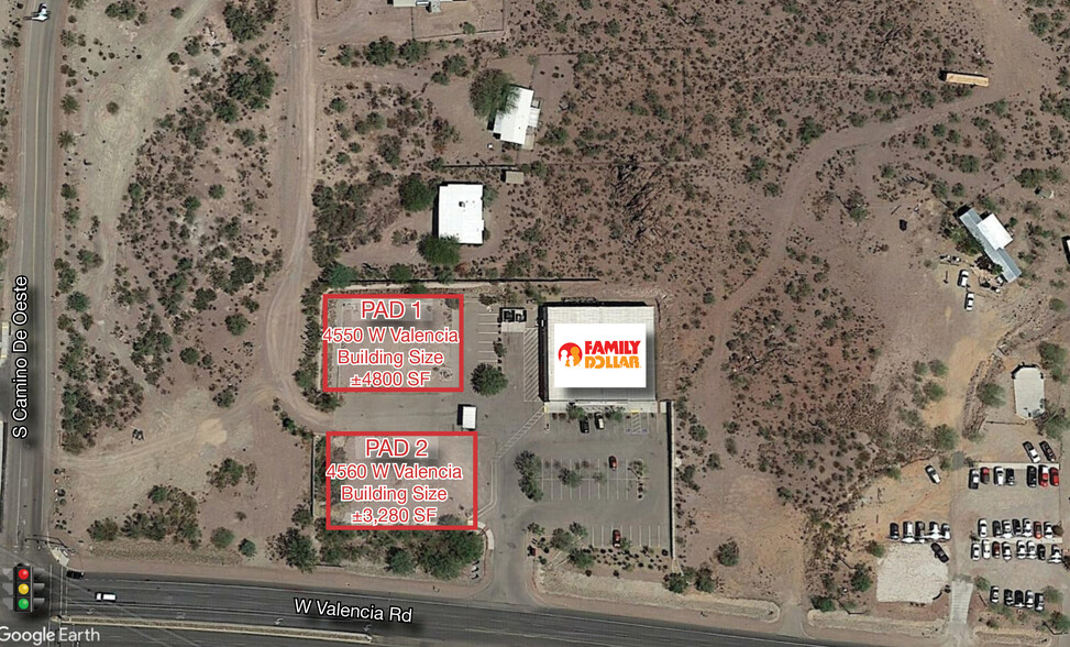 4560 W Valencia Rd, Tucson, AZ en venta - Vista aérea - Imagen 1 de 5