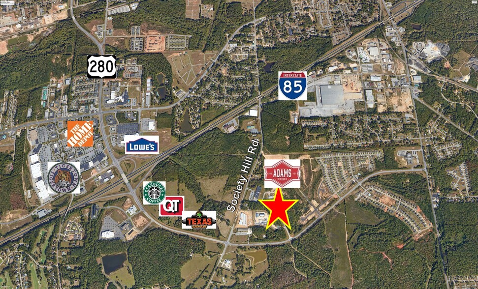 3000 Wyndham Industrial Dr, Opelika, AL en alquiler - Vista aérea - Imagen 2 de 11