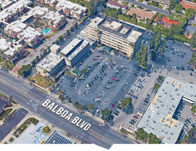 5353-5363 Balboa Blvd, Encino, CA - vista aérea  vista de mapa - Image1