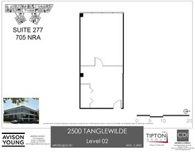 2500 Tanglewilde St, Houston, TX en alquiler Plano de la planta- Imagen 1 de 1