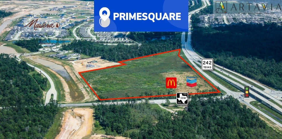 Prime Square - Conroe, Texas, Conroe, TX en alquiler - Plano del sitio - Imagen 2 de 2