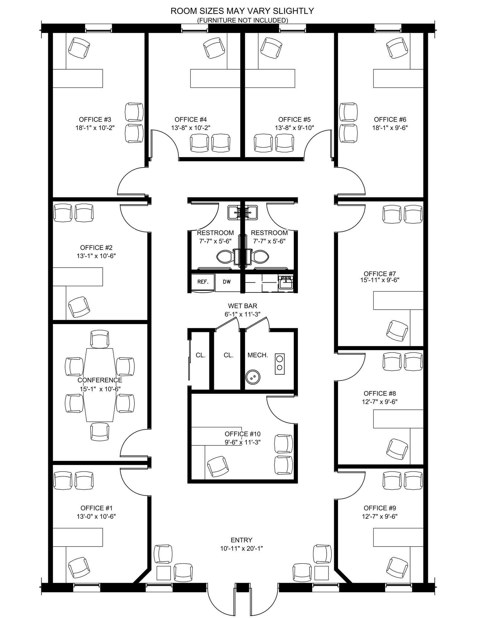 421-481 PENBROOKE Dr, Penfield, NY en alquiler Plano del sitio- Imagen 1 de 2