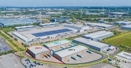 Zinc Rd, Avonmouth, BST - AÉREA  vista de mapa