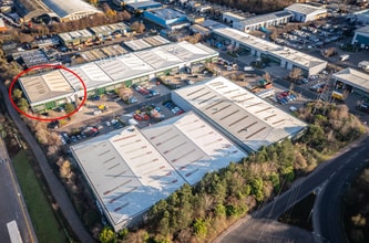 5-9 Spire Green Centre, Harlow, ESS - AÉREA  vista de mapa