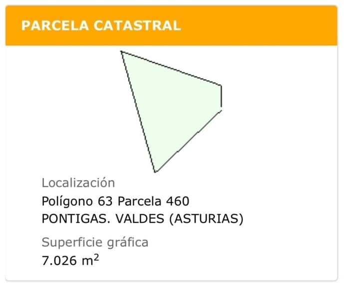 las Pontigas, S/N, Valdés, Asturias en venta - Plano del sitio - Imagen 3 de 3
