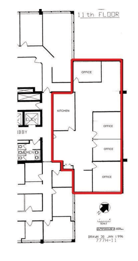 777 Hornby St, Vancouver, BC en alquiler Plano de la planta- Imagen 1 de 1