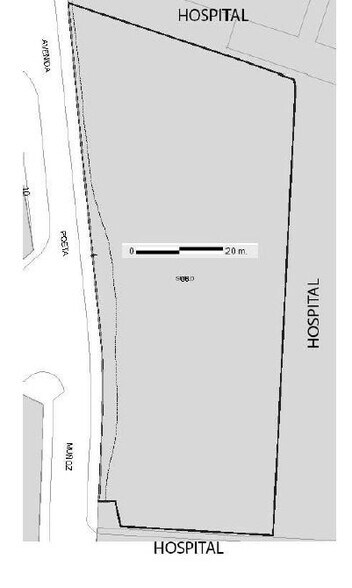 Terreno en Antequera, Málaga en venta - Plano de solar - Imagen 3 de 4
