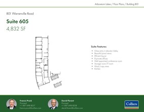 801 Warrenville Rd, Lisle, IL en alquiler Plano de la planta- Imagen 2 de 3