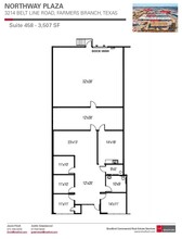 3212-3214 Belt Line Rd, Farmers Branch, TX en alquiler Plano de la planta- Imagen 1 de 1