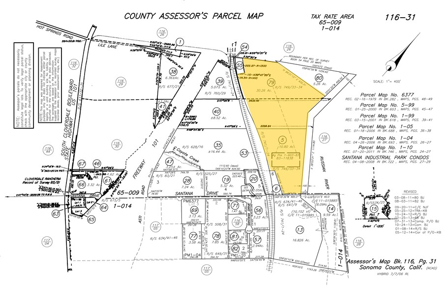 505 Lile Ln, Cloverdale, CA en venta - Plano de solar - Imagen 2 de 2