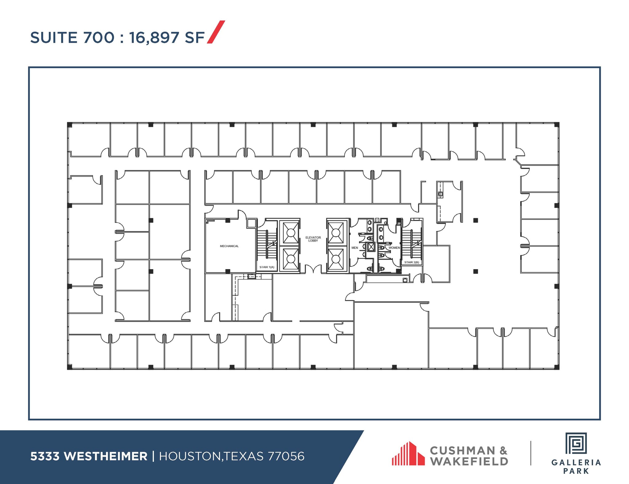 5251 Westheimer Rd, Houston, TX en alquiler Plano de la planta- Imagen 1 de 1