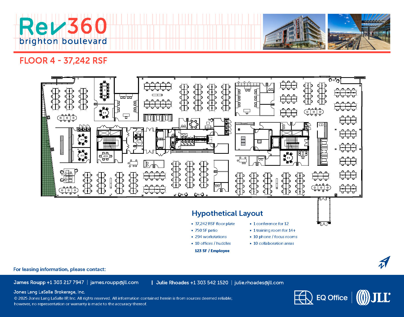 3600 Brighton Blvd, Denver, CO en alquiler Plano de la planta- Imagen 1 de 2