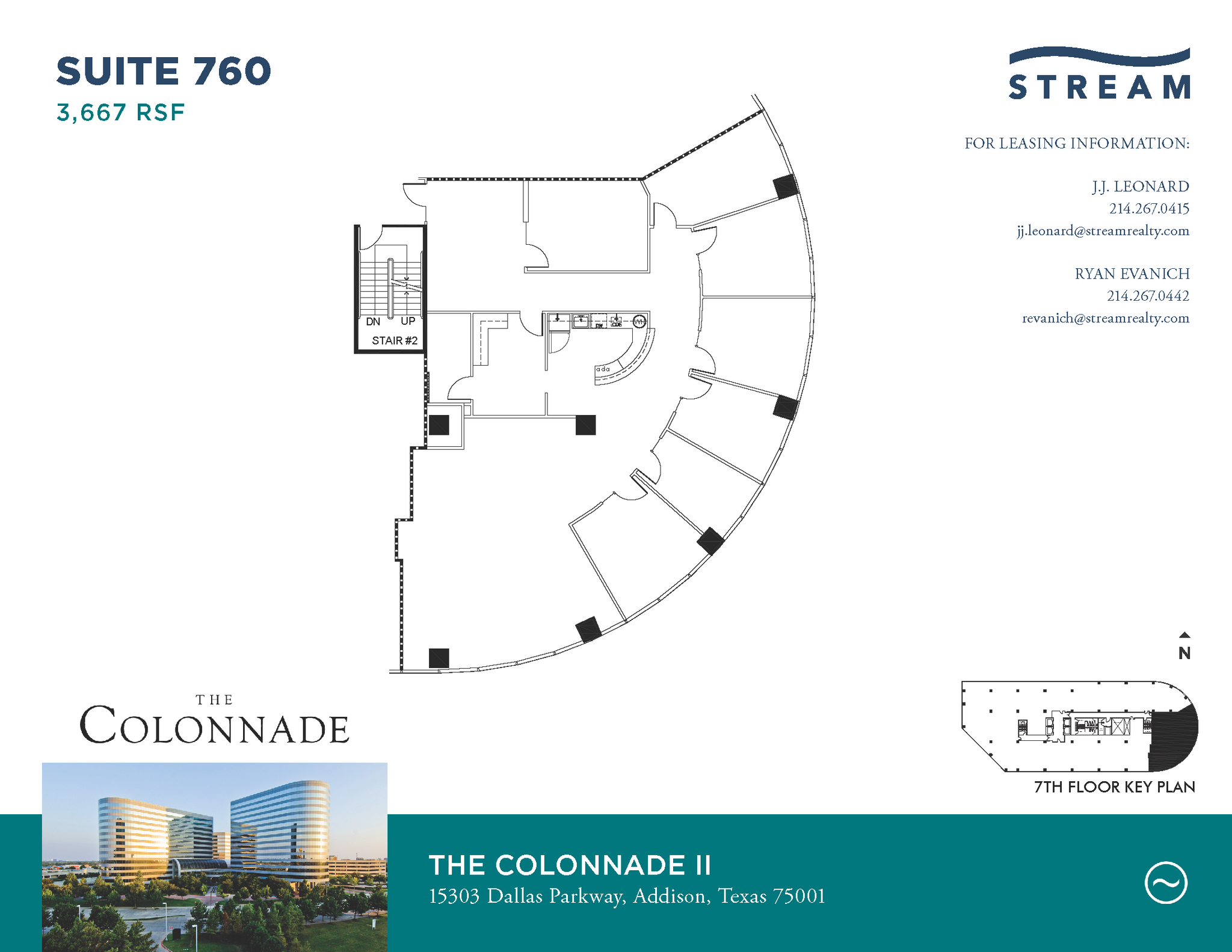 15301 N Dallas Pky, Addison, TX en alquiler Plano de la planta- Imagen 1 de 1