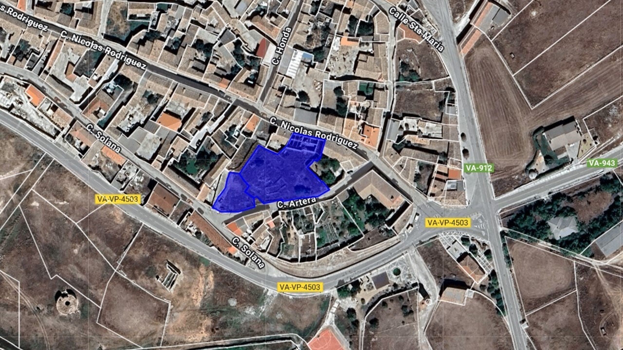 Calle Nicolás Rodríguez, Montealegre de Campos, Valladolid en venta Plano de la planta- Imagen 1 de 6