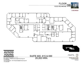 10333 Richmond Ave, Houston, TX en alquiler Plano de la planta- Imagen 1 de 5