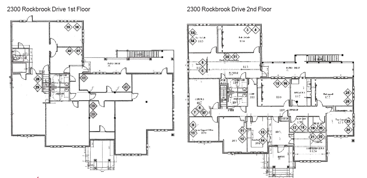 2300 Rockbrook Dr, Lewisville, TX en alquiler Plano de la planta- Imagen 1 de 3