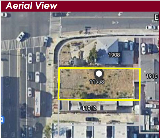 11908 Wilmington Ave, Los Angeles, CA en venta - Vista aérea - Imagen 2 de 3