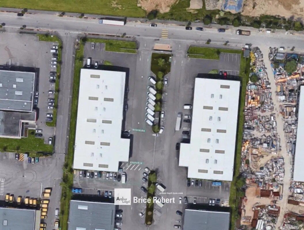 Oficina en Vaulx-en-Velin en alquiler Vista aérea- Imagen 1 de 5