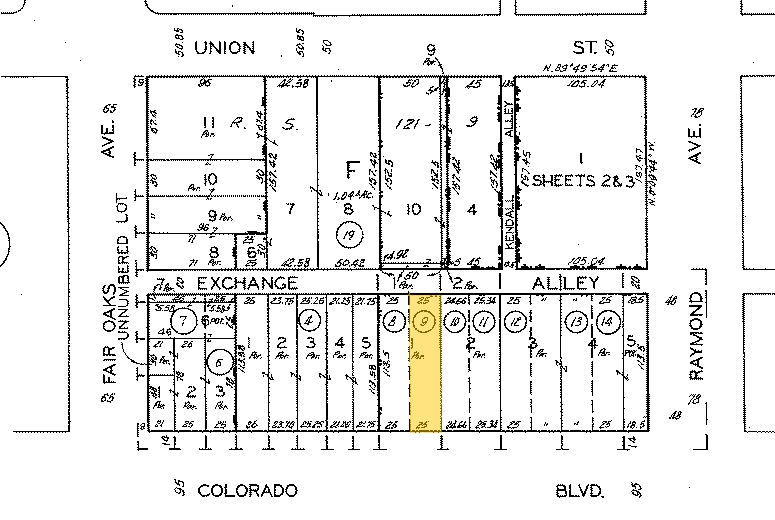 39 E Colorado Blvd, Pasadena, CA en venta - Plano de solar - Imagen 3 de 10