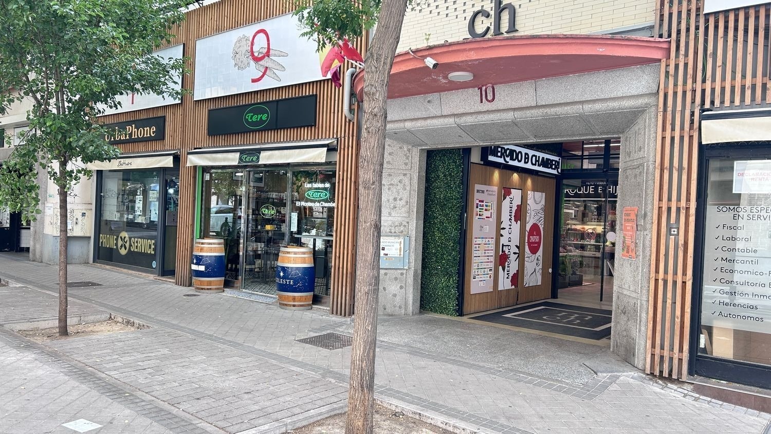 Local en Madrid, Madrid en alquiler Plano de la planta- Imagen 1 de 3