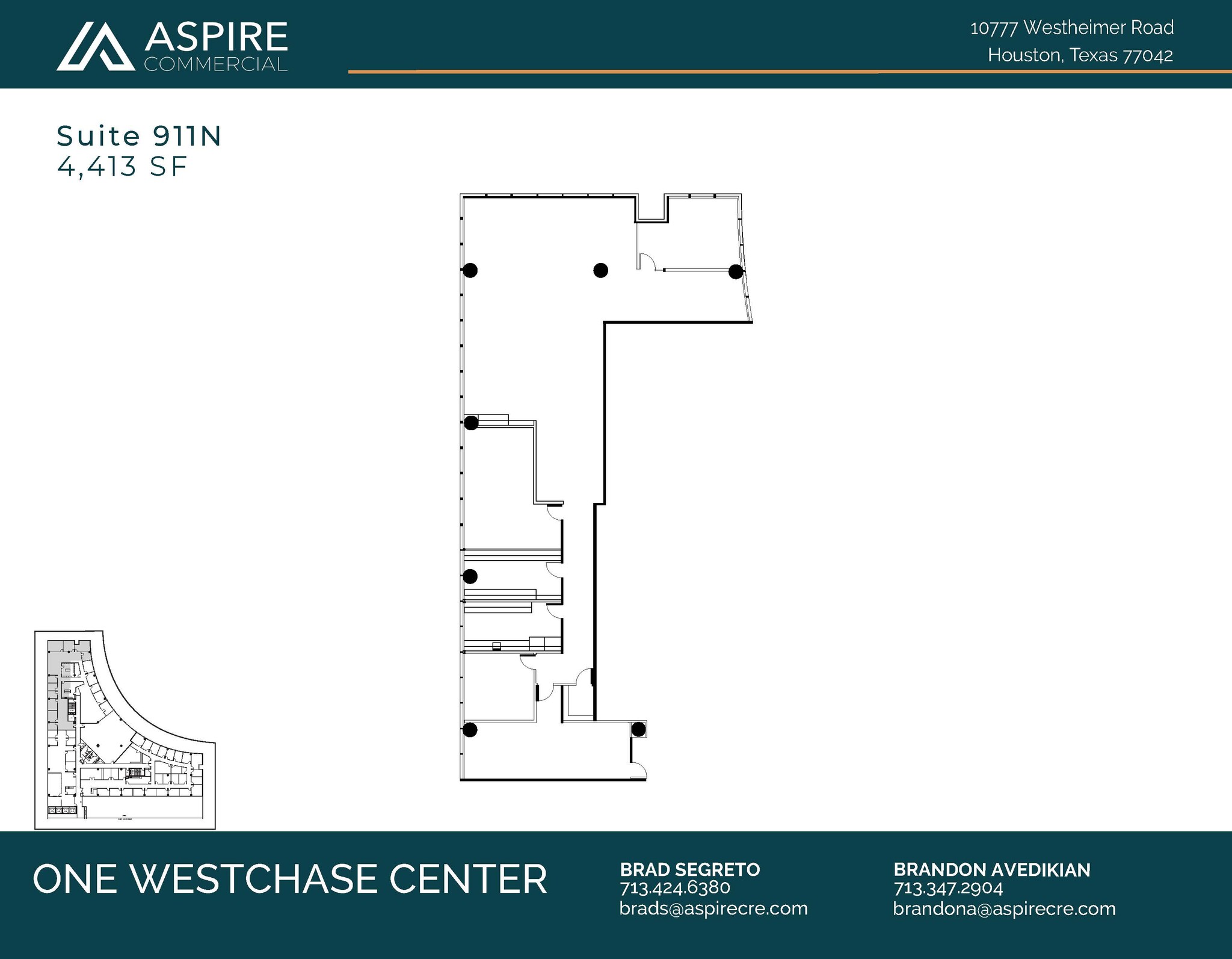 10777 Westheimer Rd, Houston, TX en alquiler Plano de la planta- Imagen 1 de 1