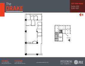 2211-2215 S York Rd, Oak Brook, IL en alquiler Plano de la planta- Imagen 1 de 1