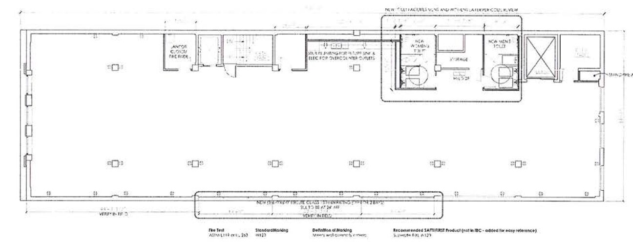 615 S Saginaw St, Flint, MI en alquiler Plano de la planta- Imagen 1 de 1