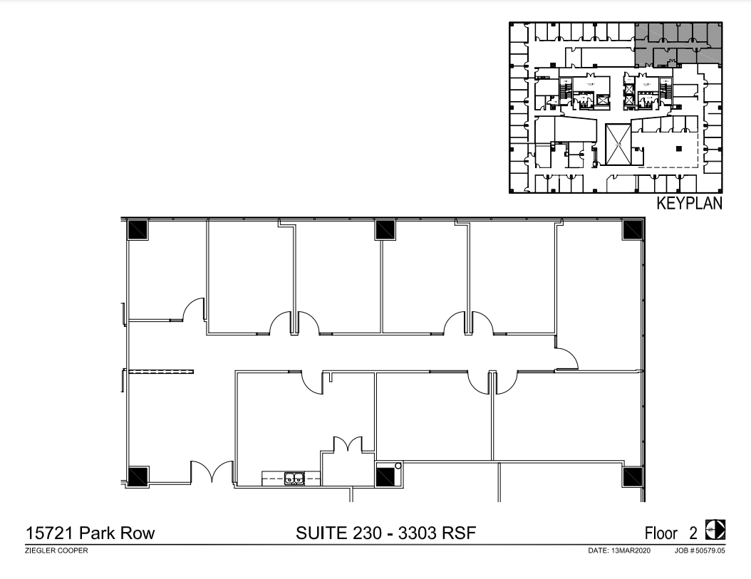 15721 Park Row, Houston, TX en alquiler Plano de la planta- Imagen 1 de 1