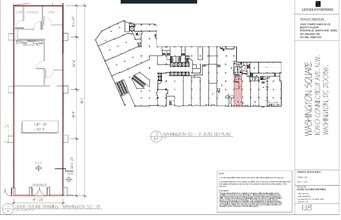 1050 Connecticut Ave NW, Washington, DC en alquiler Plano de la planta- Imagen 1 de 1