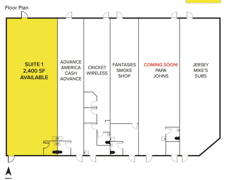 1251-1257 W Main St, Gaylord, MI en alquiler Plano de la planta- Imagen 1 de 1