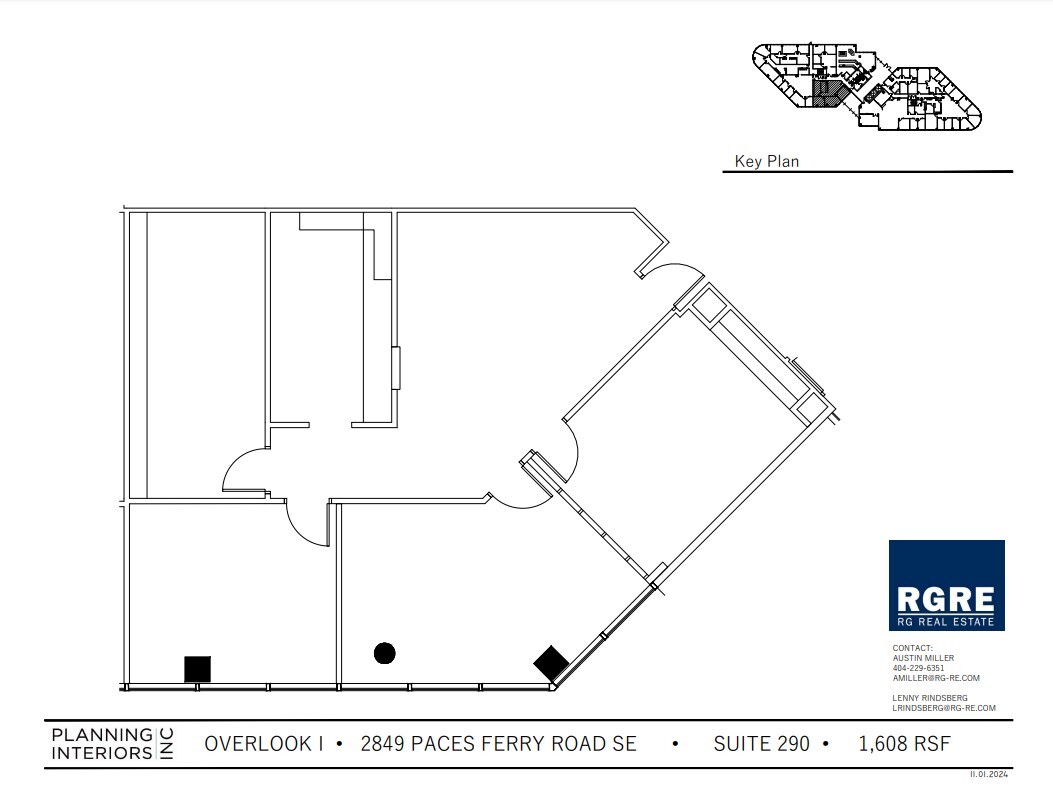 2849 Paces Ferry Rd SE, Atlanta, GA en alquiler Plano de la planta- Imagen 1 de 1