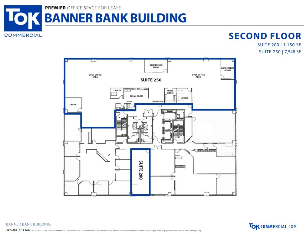 950 W Bannock St, Boise, ID en alquiler Plano de la planta- Imagen 1 de 1