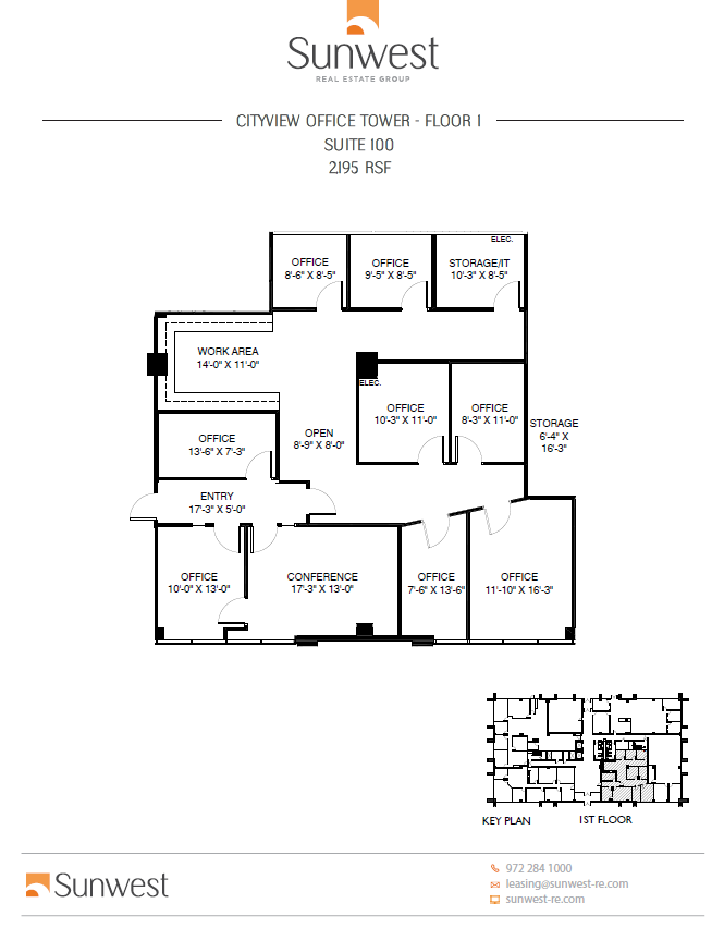 5339 Alpha Rd, Dallas, TX en alquiler Plano de la planta- Imagen 1 de 1