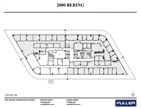 2000 Bering Dr, Houston, TX en alquiler Plano de la planta- Imagen 1 de 1