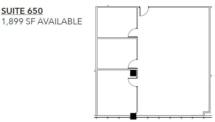 1111 Plaza Dr, Schaumburg, IL en alquiler Plano de la planta- Imagen 1 de 2