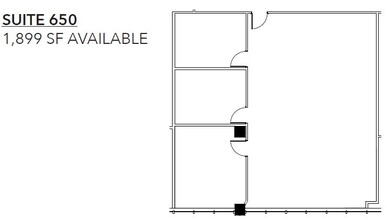 1111 Plaza Dr, Schaumburg, IL en alquiler Plano de la planta- Imagen 1 de 2