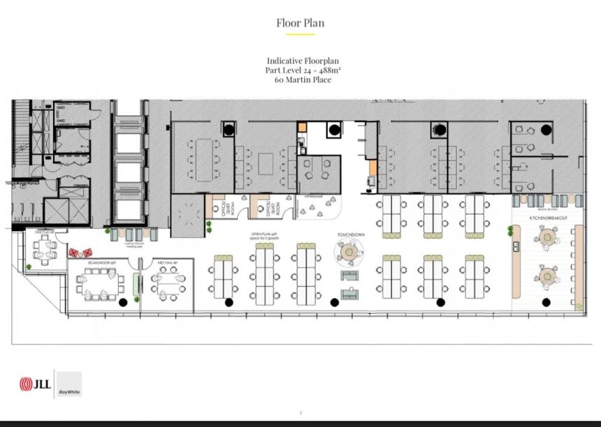 60 Martin Pl, Sydney en alquiler Plano de la planta- Imagen 1 de 7
