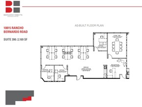 10815 Rancho Bernardo Rd, San Diego, CA en alquiler Plano de la planta- Imagen 1 de 1