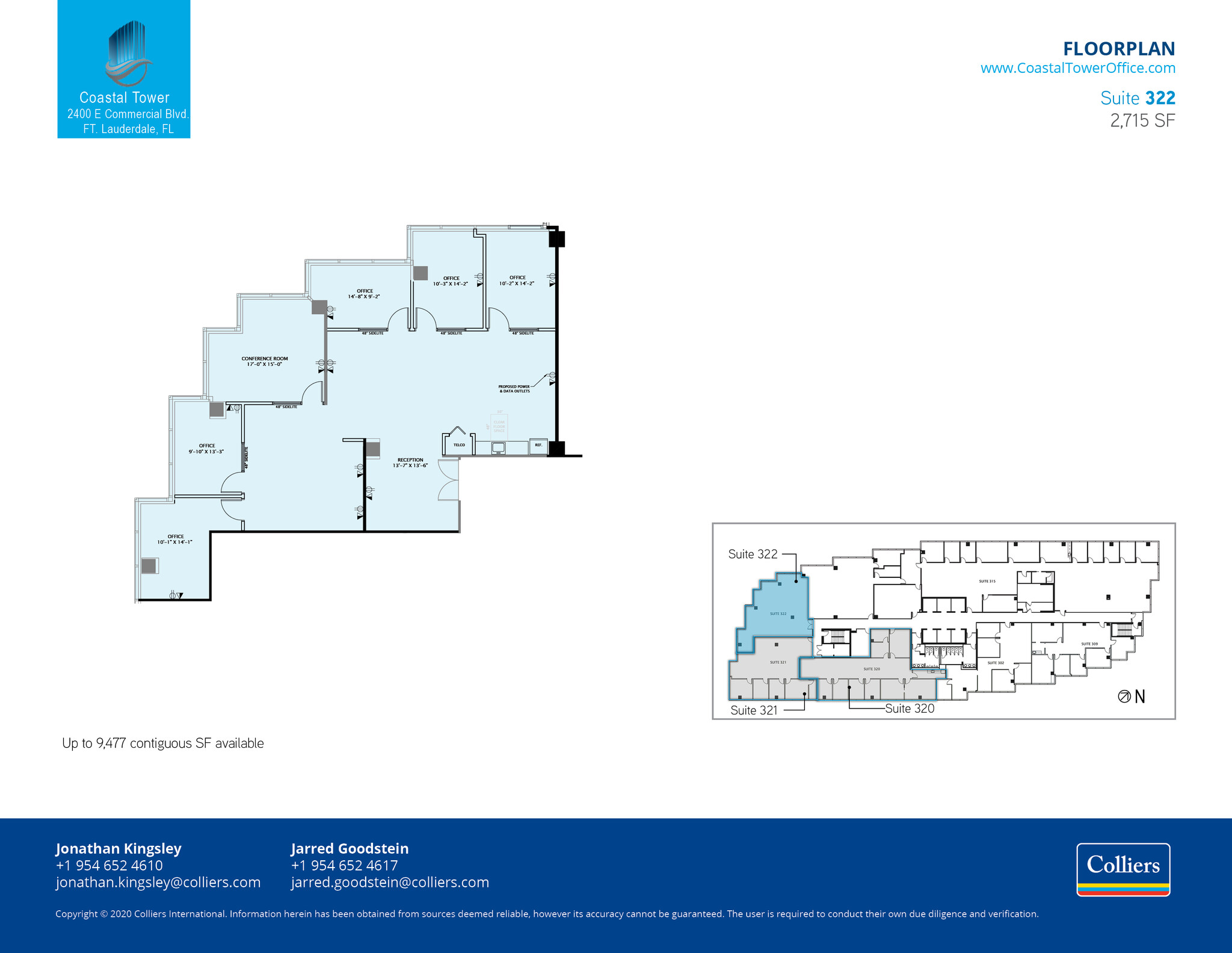 2400 E Commercial Blvd, Fort Lauderdale, FL en alquiler Plano de la planta- Imagen 1 de 1