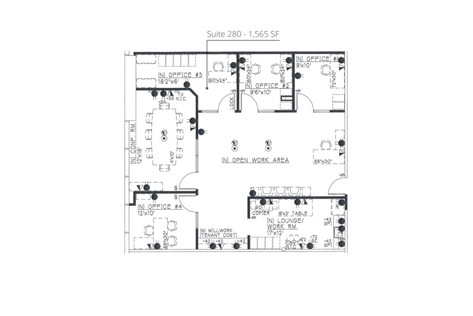 25031-25061 Avenue Stanford, Valencia, CA en alquiler Plano de la planta- Imagen 1 de 1