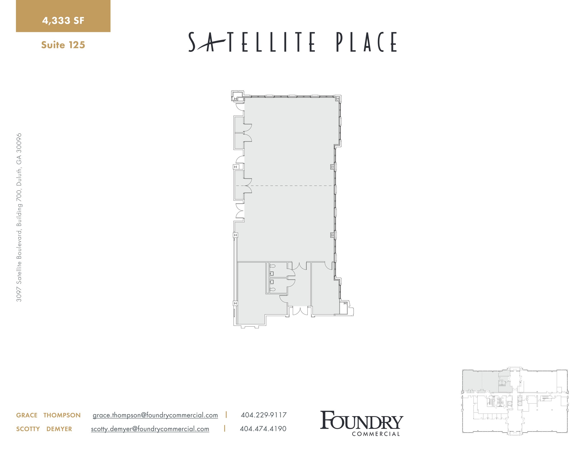 3097 Satellite Blvd, Duluth, GA en alquiler Plano del sitio- Imagen 1 de 1