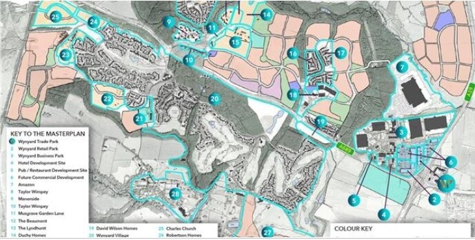 Wynyard, Billingham en alquiler - Plano del sitio - Imagen 3 de 5