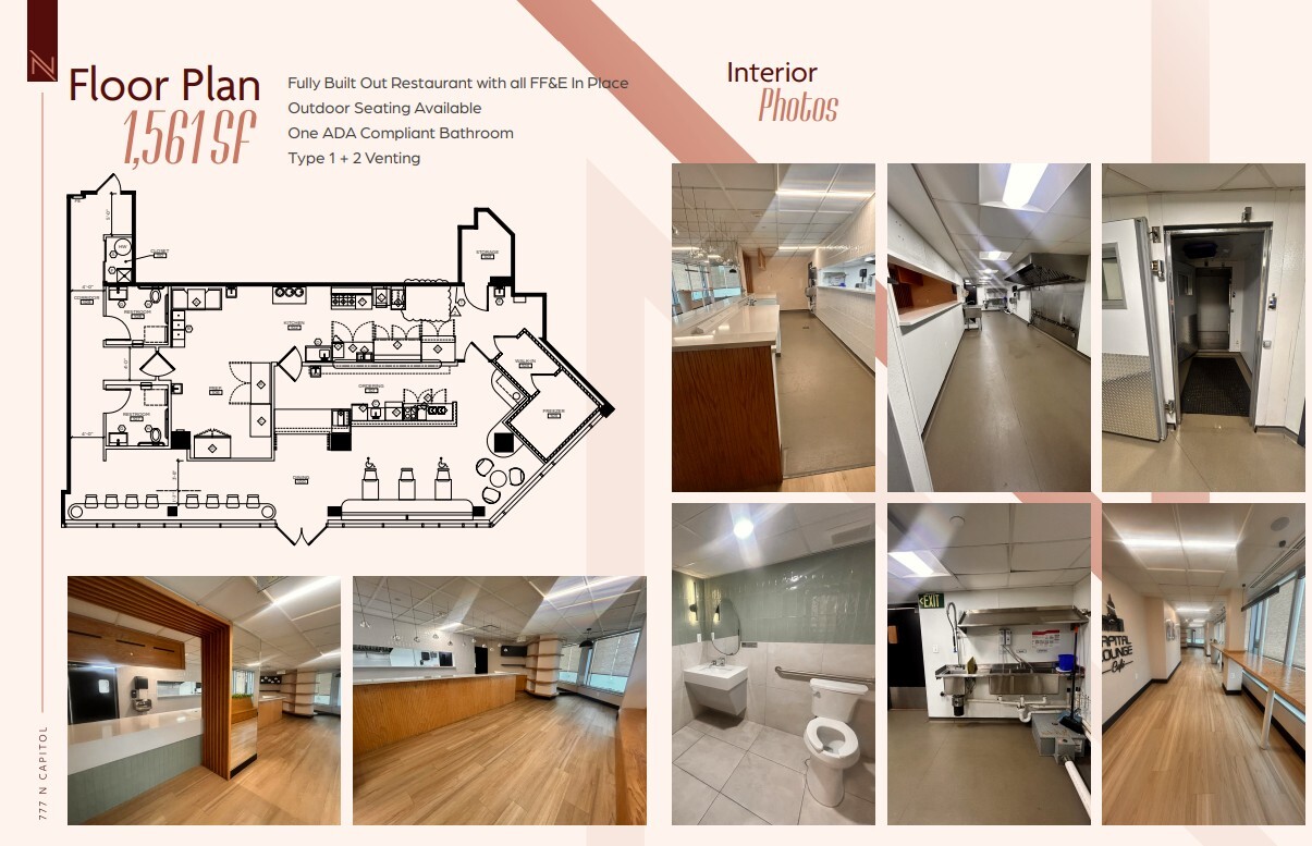 777 N Capitol St NE, Washington, DC en alquiler Plano de la planta- Imagen 1 de 1