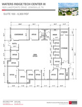 1825 Lakeway Dr, Lewisville, TX en alquiler Plano de la planta- Imagen 2 de 6