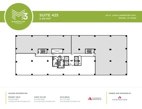 201 E John Carpenter Fwy, Irving, TX en alquiler Plano de la planta- Imagen 1 de 1